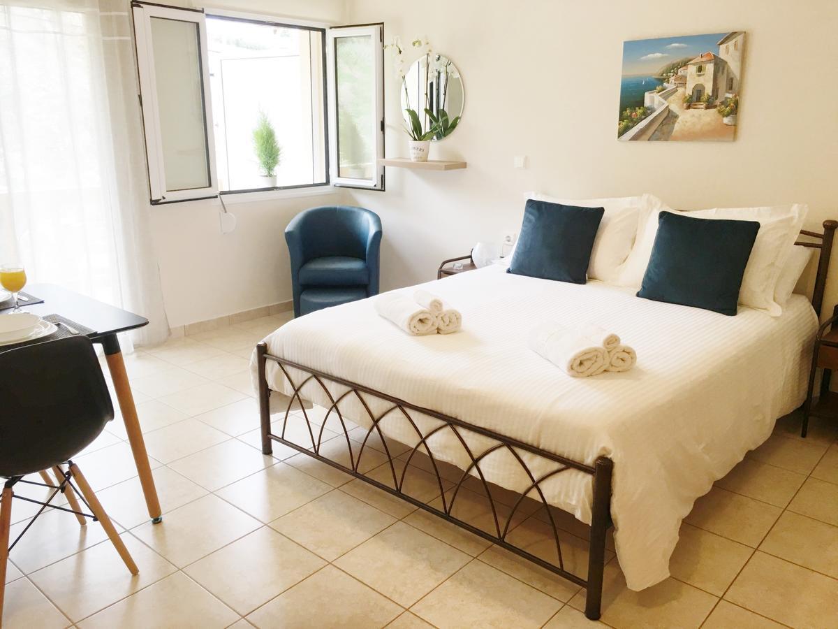 Koumpe Blue Sea View Apartment Rethymno  Ngoại thất bức ảnh
